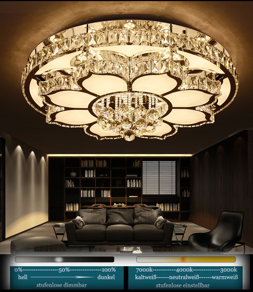 LED Deckenleuchte Kristall  3018  78c