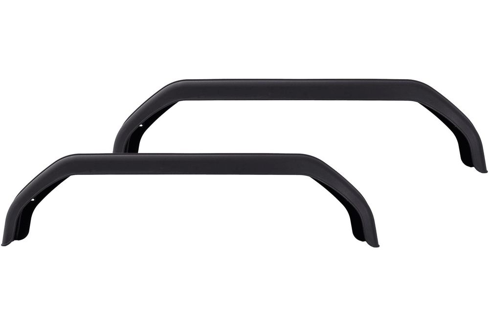 DE HAAN THMK 24150 Tandem-Kotflügel-Set 15-16 Zoll aus Kunststoff 2 Stück für Pkw-Anhänger 1500x240 mm als Radkasten