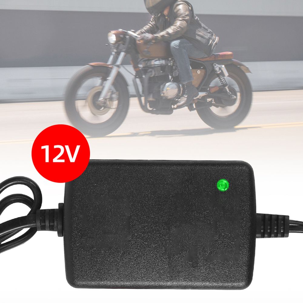 Autobatterie Ladegerät Bleiakku 12V Blei-Gel Batterieladegerät Batterie Akku Auto Batterielader Erhaltungsladung 1,5 A Erhaltungsladegerät Retoo