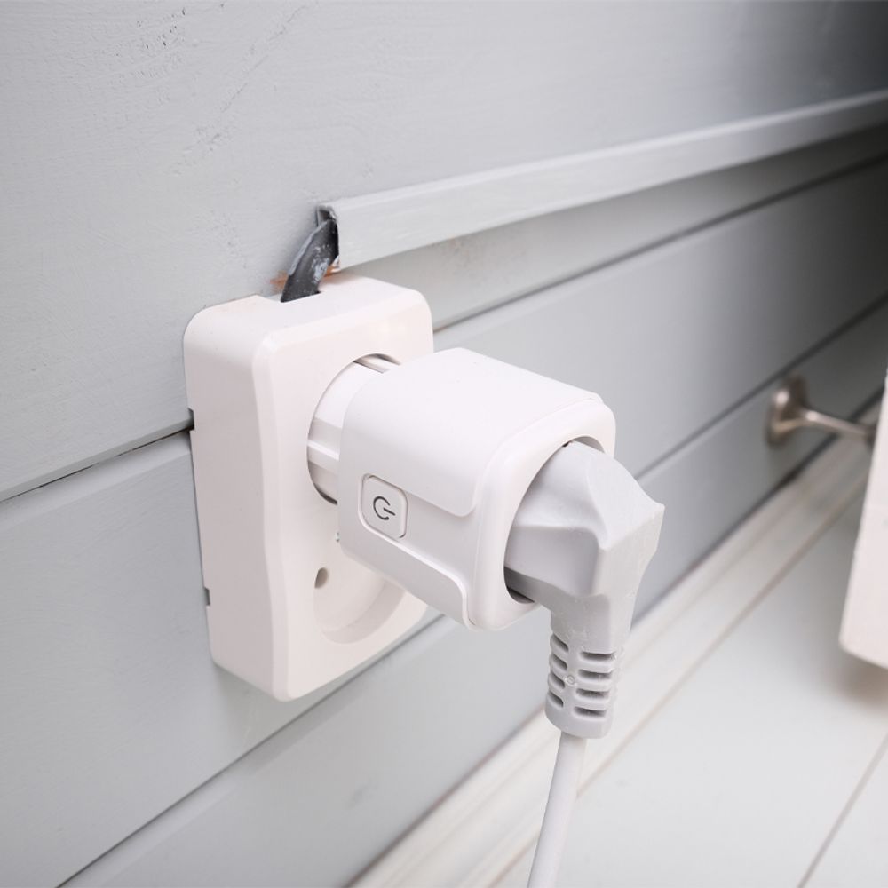 Smart Home Funksteckdosen Indoor Plug WiFi WLAN Berührungsschutz Steckdose Schaltbare Innenbereich Google Alexa Assistant Büro Arbeitszimmer EU Retoo