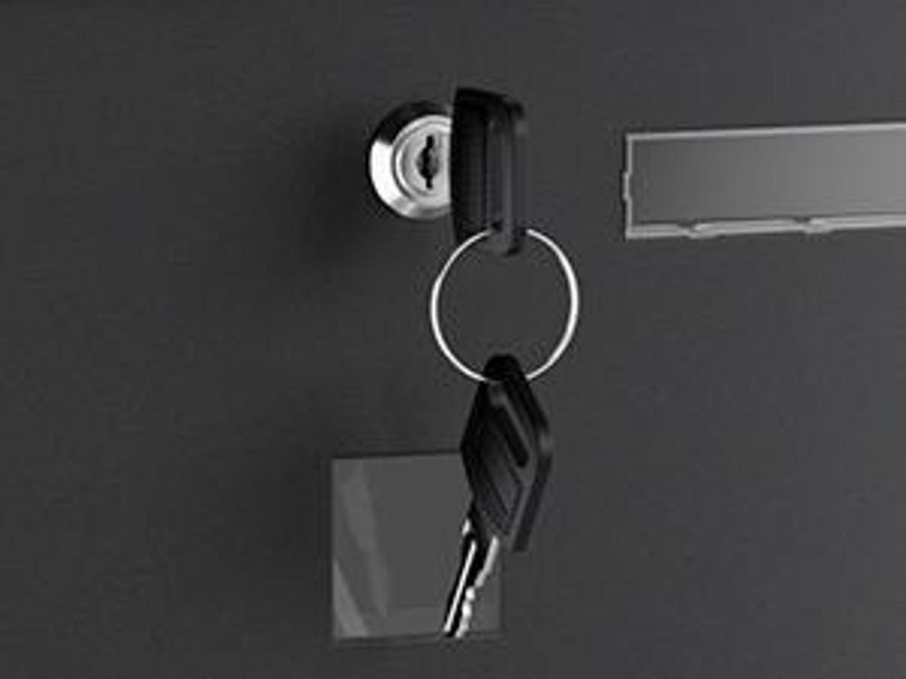 Wiltec Briefkasten mit Zeitungsrolle, schwarz, 305 x 100 x 338 mm, Wandbriefkasten mit Namensschild, Sichtfenstern, Schloss und Zeitungsrolle, Postkasten aus pulverbeschichtetem Stahl