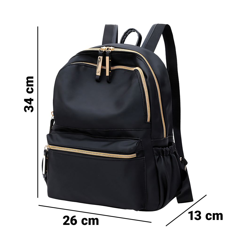 25L Rucksack Damen, Schule Reisen Arbeit & Freizeit Outdoor Sport, Bag, Wandertasche Fahrradrucksack Laptoprucksack Daypack Schwarz Retoo