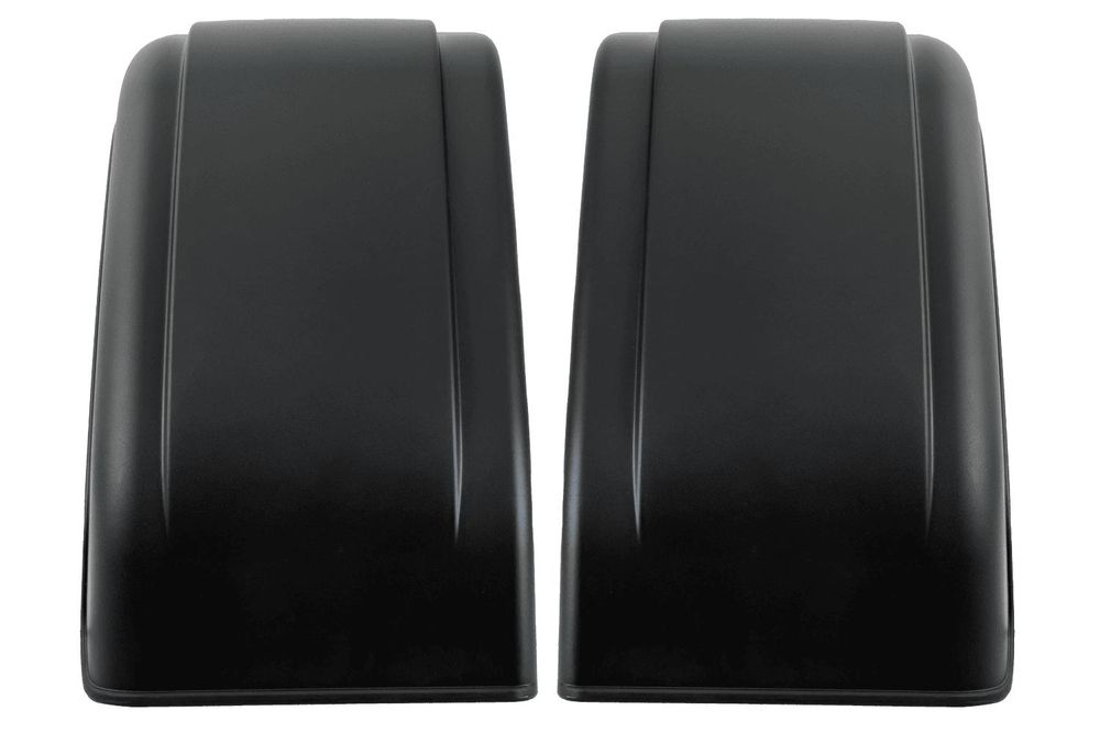 DE HAAN HMK 2480 Kotflügel-Set 15-16 Zoll aus Kunststoff 2 Stück für Pkw-Anhänger 800x240 mm mit festen Montagelöchern