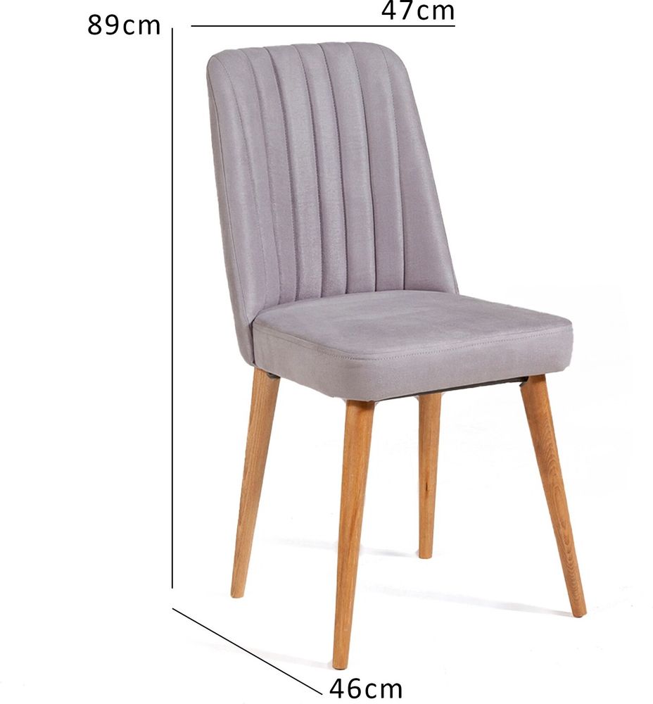 Skye Decor, Vina Sandalye Soho, Atlantic, Esszimmerstühle, Atlantische Kiefer, 47 x 89 x 46 cm