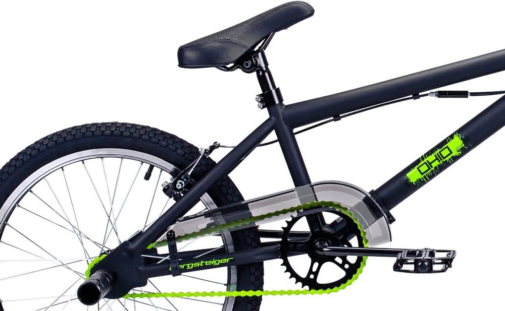 Bergsteiger Ohio 20 Zoll BMX, 360° Rotor-System, Freestyle, 4 Stahl Pegs, Kettenschutz, Freilauf