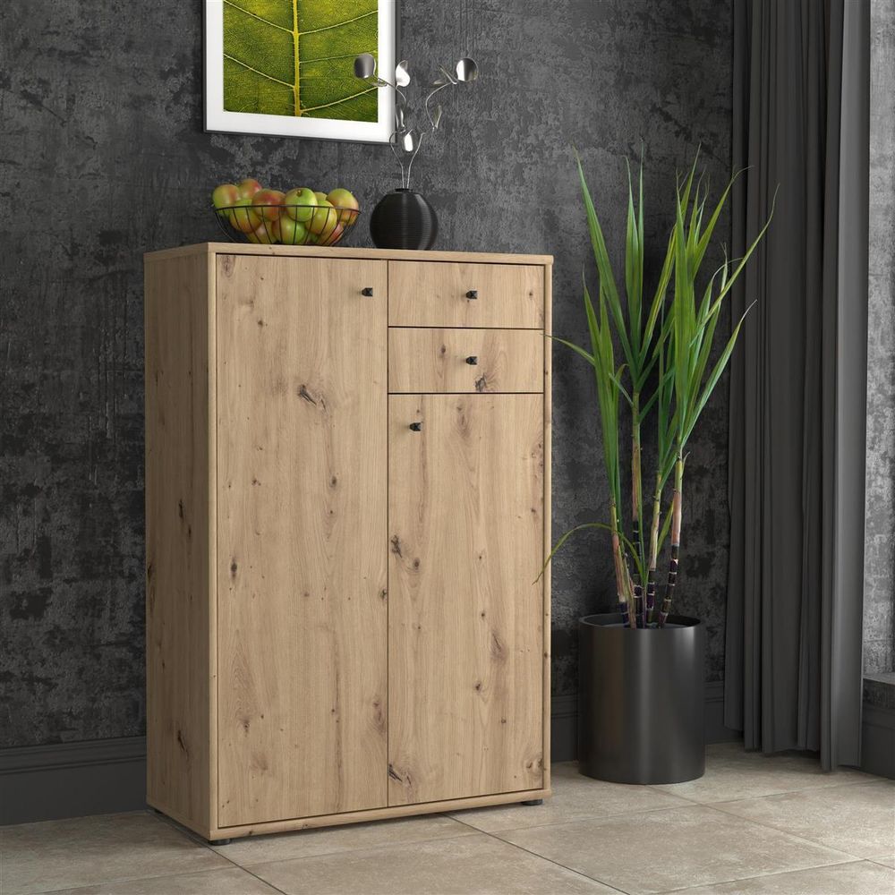 freiraum Kommode Tembi – moderne Kommode mit 2 Türen und 2 Schubladen