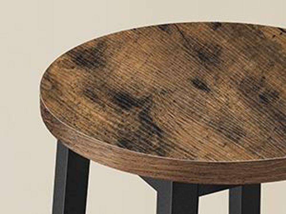 VASAGLE Barhocker Barstühle (Set, 2 St., 2er), bis 100kg belastbar, 32x32x65cm, CBL32