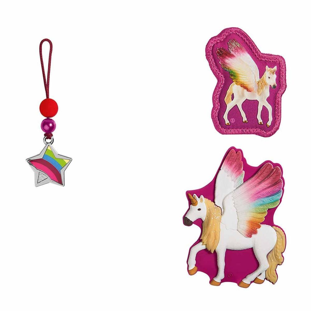 Step by Step Schulranzen-Zubehör Magic Mags Set (3-teilig) Rainbow Ria bunt