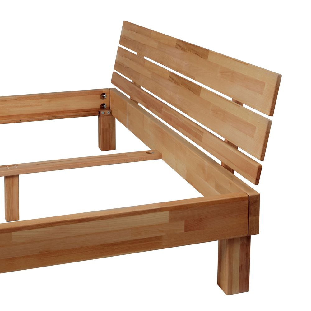 Krok Wood Massivholzbett Valetta in Buche (160 x 200 cm)