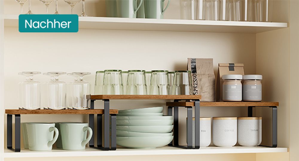 Platz im Schrank ausnutzen