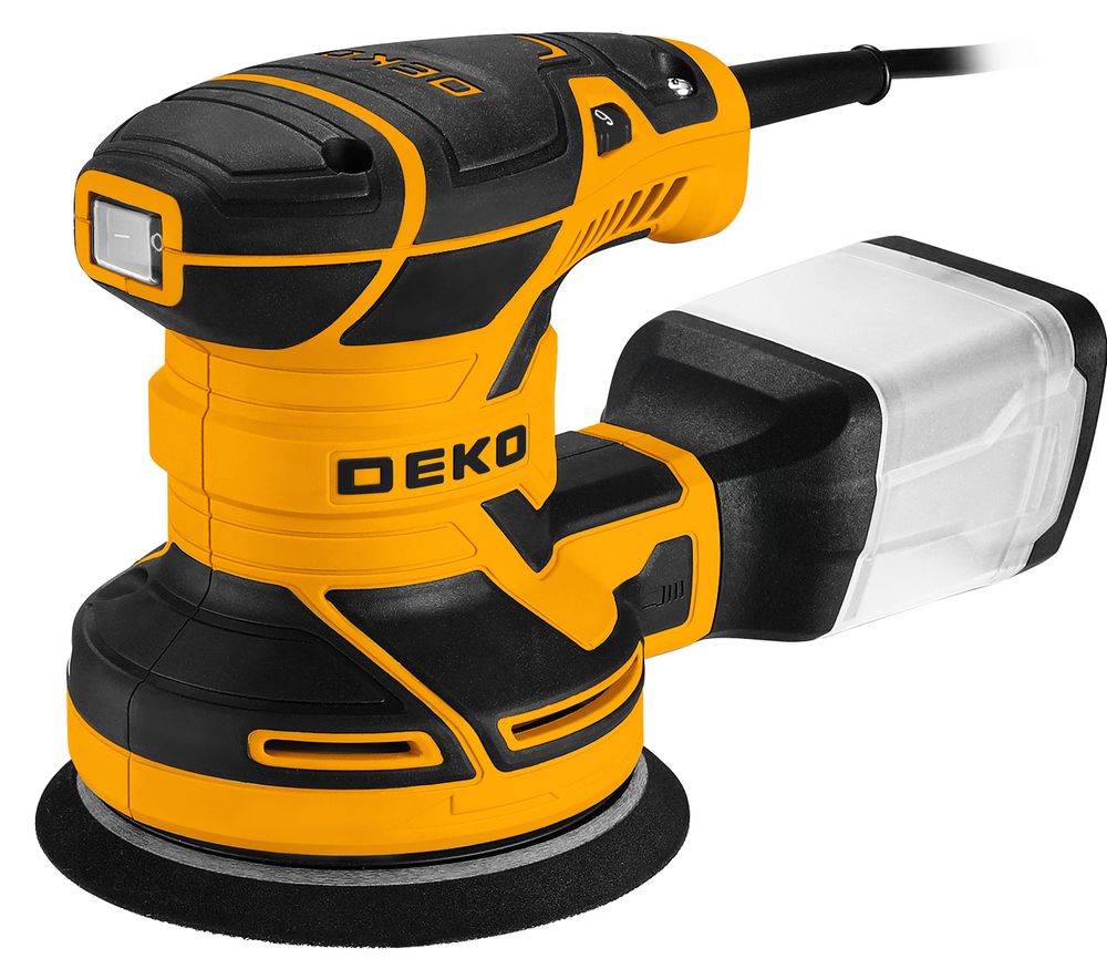 Szlifierka mimośrodowa oscylacyjna DEKO 320 W 14000 obr./min 125 mm