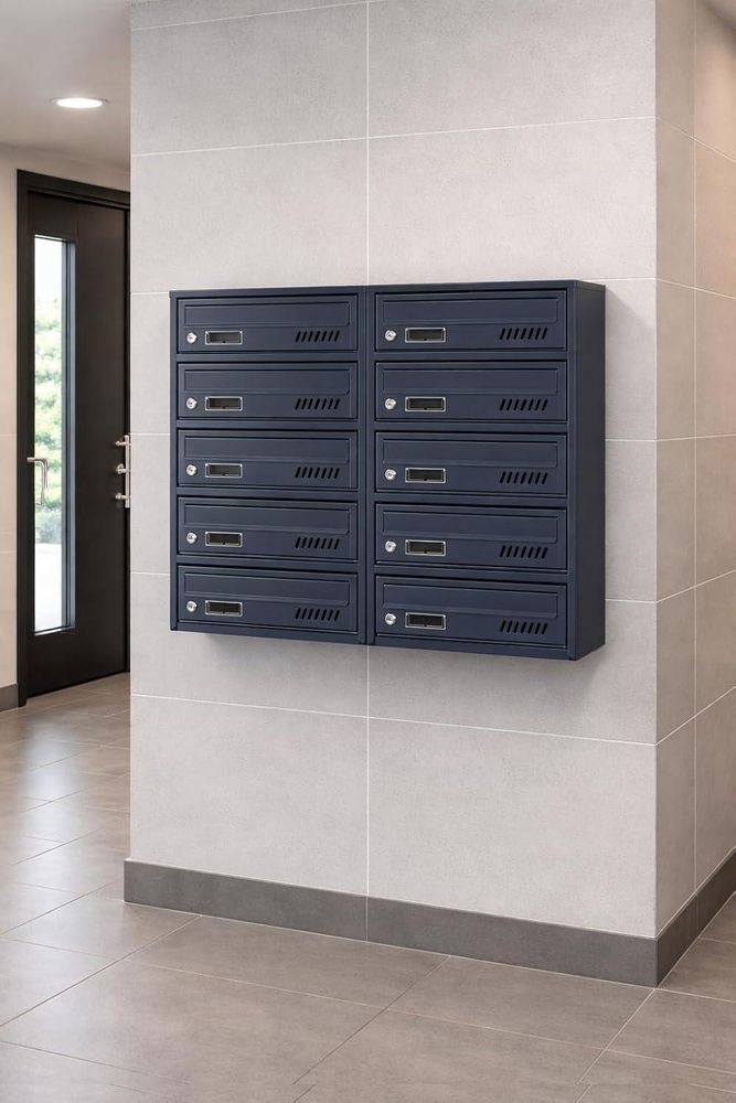 8 fachern Briefkastenanlage