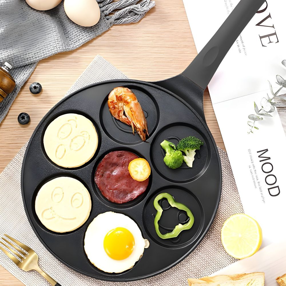 Smiley Emoji Pfannkuchen Pfanne Ø26cm Alu Guss Pancake Pfanne Bratpfanne Crepepfanne Antihaft Pfannkuchenpfanne Spiegeleipfanne Retoo