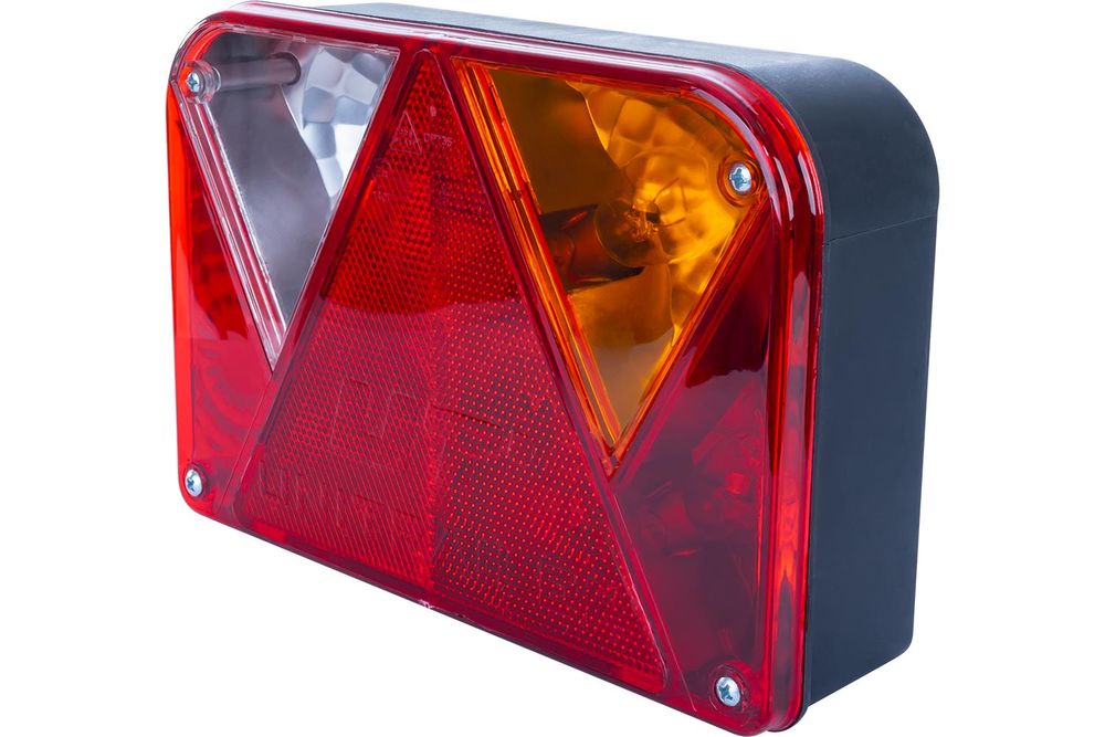 Beleuchtungset: DOBPLAST Rückleuchte+ DOBPLAST LED-Seitenlichter + MANTES 5,5 m 13-PIN-Kabelbaum + Schnellverbinder