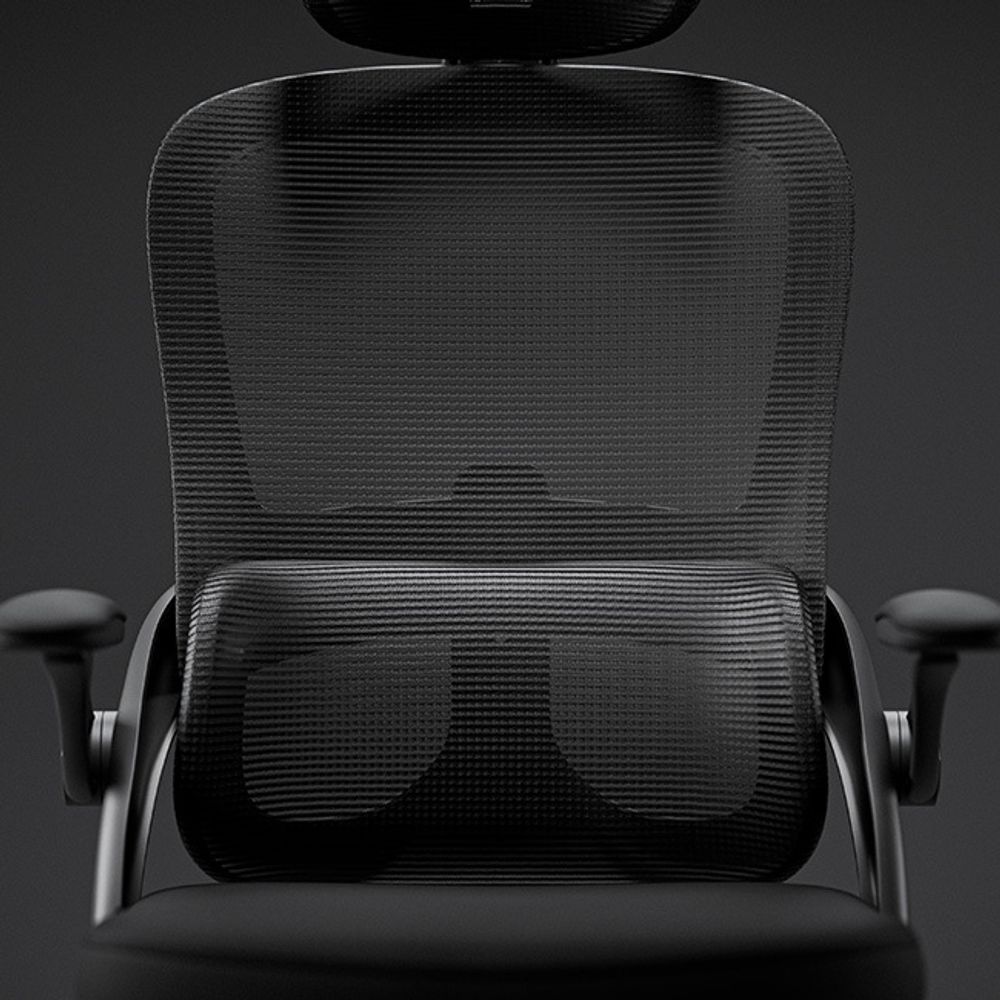 Diablo V-Light Bürostuhl Ergonomisch Schreibtischstuhl 3D Armlehnen Integrierte Lendenwirbelstütze Belastbar bis 110 kg Schwarz