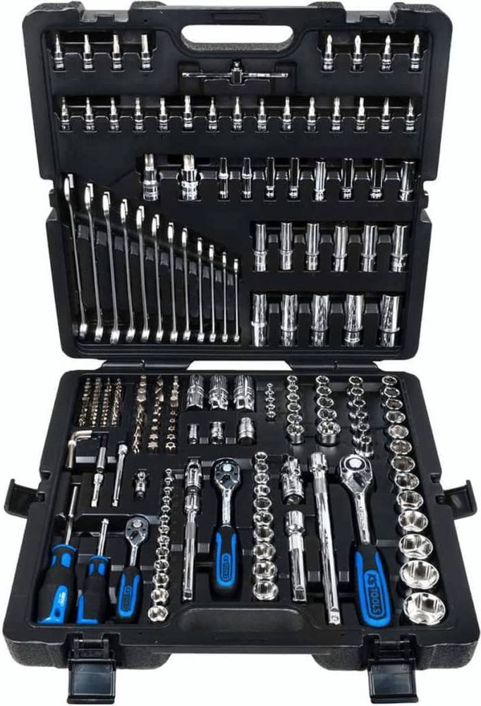 KS Tools 1/4 +3/8 +1/2 216 CHROMEplus Steckschl.-Satz
