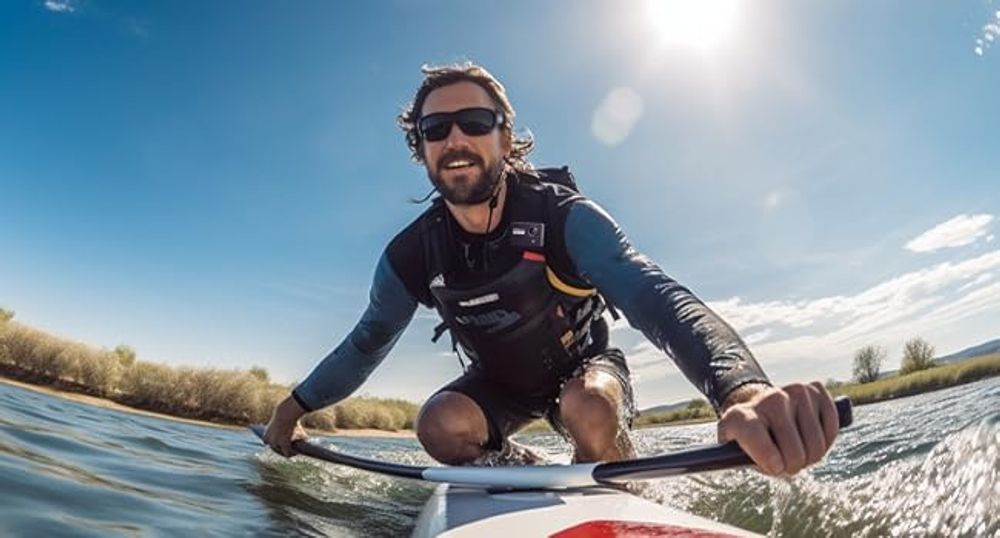 COOAU Action Cam 4K 20MP WiFi 40M Unterwasserkamera Wasserdicht Ultra HD Touchscreen Einstellbar Weitwinkel EIS Sport Kamera mit 2.4G Fernbedienung