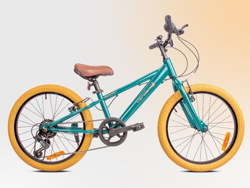 Bicicletta per bambini da 20 pollici con cambio a 6 velocità Shimano RevoShift Verdant Rowan Cappuccino