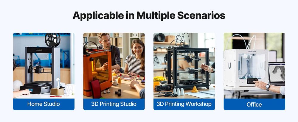 VEVOR Wandmontierter Drucker Filamentlagerregal, 2-stufiges Wandregal, rollbare Filamentspulenhalter mit Rädern, Filamente organisiert für 3D-Druckstudio, Werkstatt (Nur Regal), Wandmontiert, 2 Schichten
