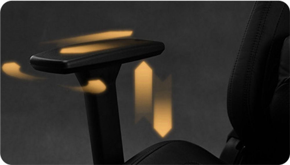 Fotel gamingowy SENSE7 Sentinel czarno-szary – ergonomiczny fotel biurowy, fotel przy biurko, nośność 150 kg, podłokietniki 3D, funkcja kołysania, fotel menedżerski, fotel komputerowy