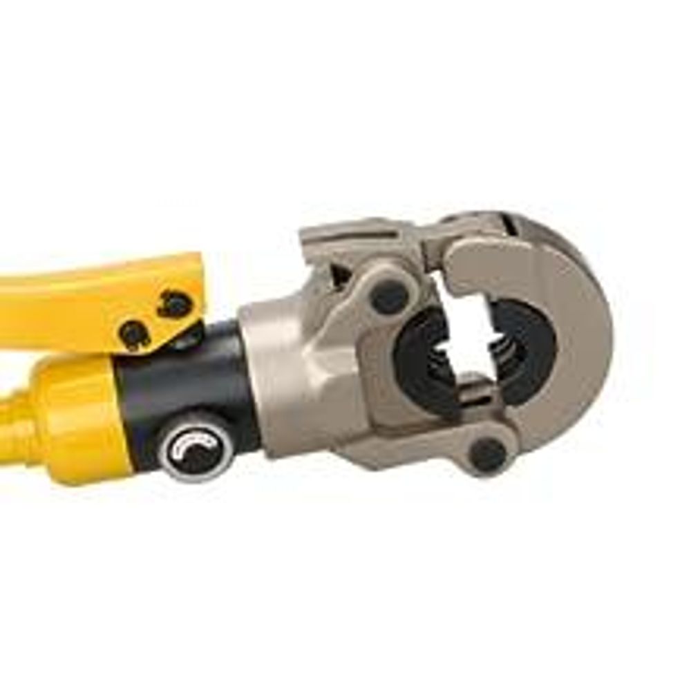 TEENO Presszange TH-Kontur(100kn),Rohrpresszange Crimpzangen Verwendet für Aluminiumkunststoffrohre, Edelstahlrohre, Fittings: TH16, TH20, TH26, TH32
