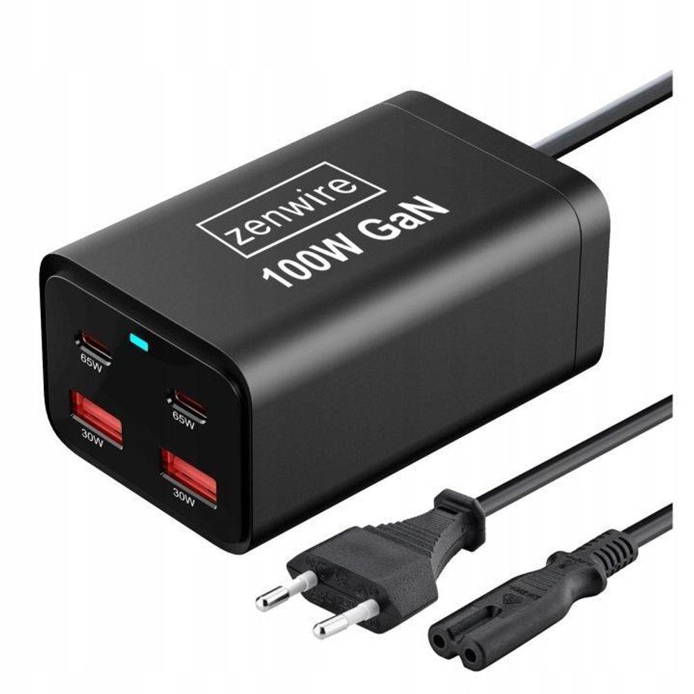 Netzladegerät - Netzteil - 100 W - Ladegerät-Stecker - Gan Iii AC-Kabel