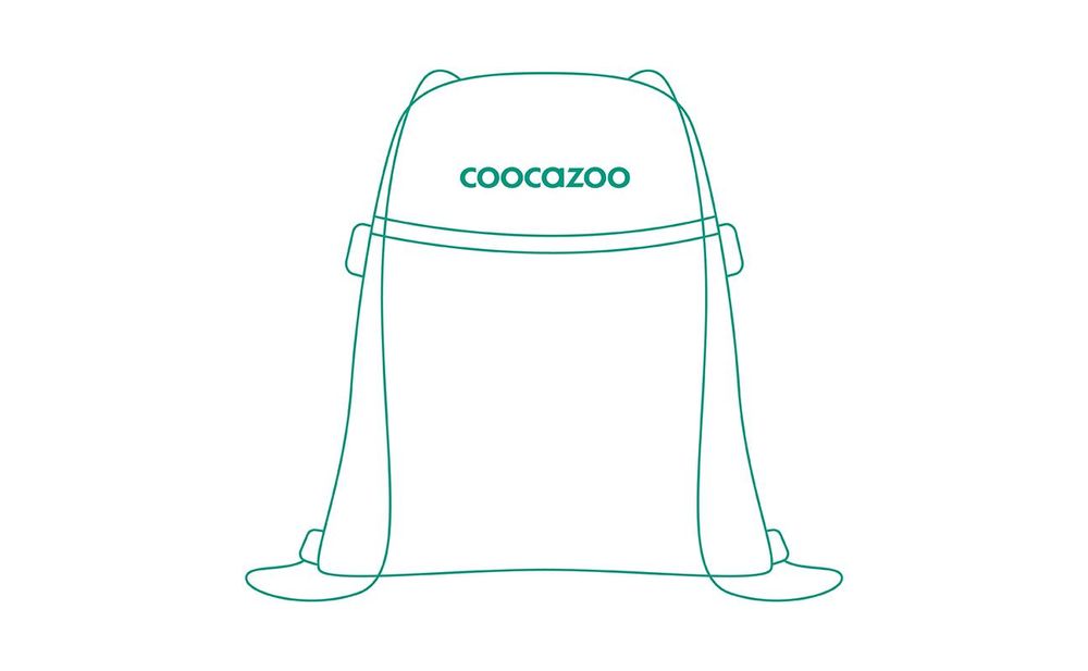 Das Bild zeigt den Inhalt eines Schulrucksack-Sets.