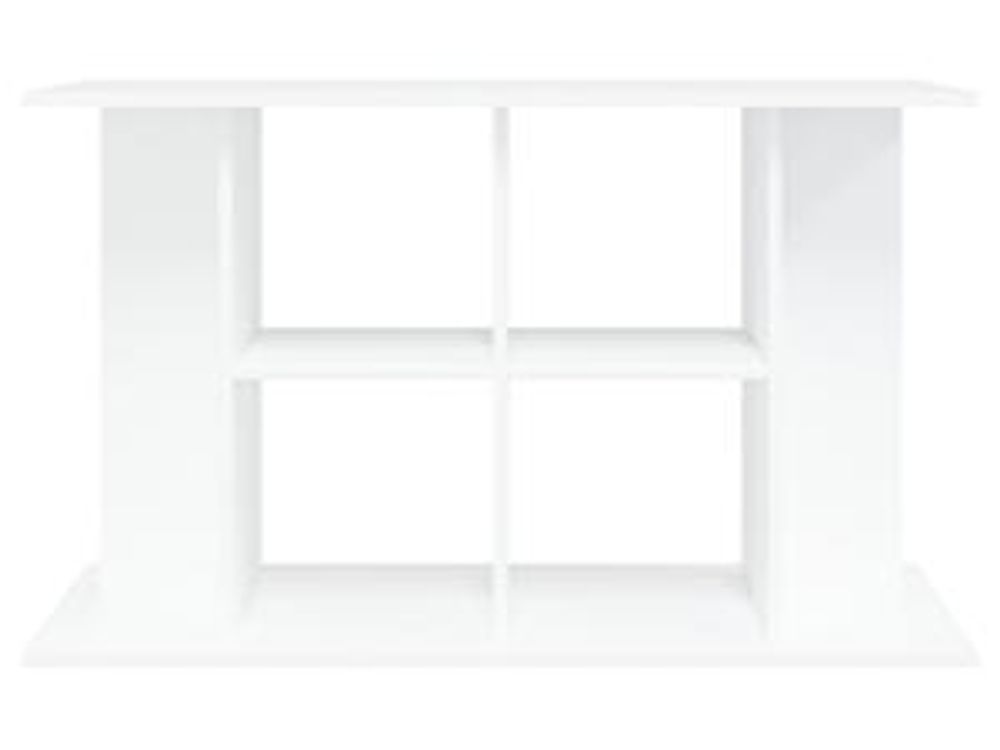 vidaXL Supporto per acquario Bianco 100x40x60 cm Materiale a base di legno