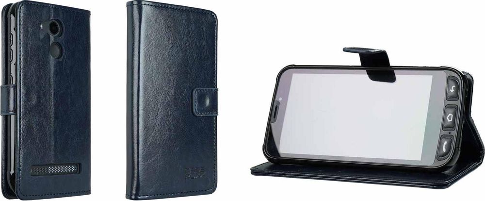 caseroxx Handy Hülle Tasche kompatibel mit Olympia Neo Mini / Neo Mini+ Bookstyle-Case Wallet Case