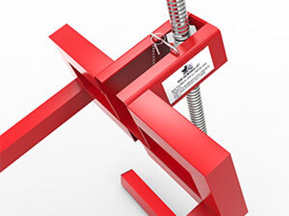 Wiltec Hebevorrichtung für Aufsitzmäher Rasentraktor – bis max 400 kg – 1140 x 495 x 1030 mm – aus Stahl – Lifter als Reinigungshilfe