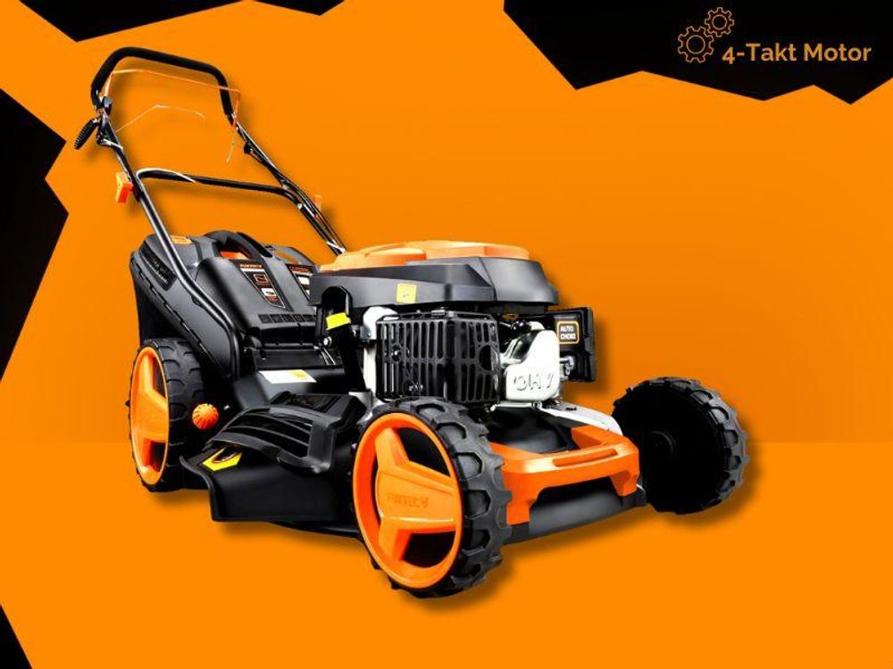 FUXTEC FX-RM4646SL, Schieberasenmäher, 1000 m², 45,7 cm, 2,5 cm, 7,5 cm, Rotorblätter