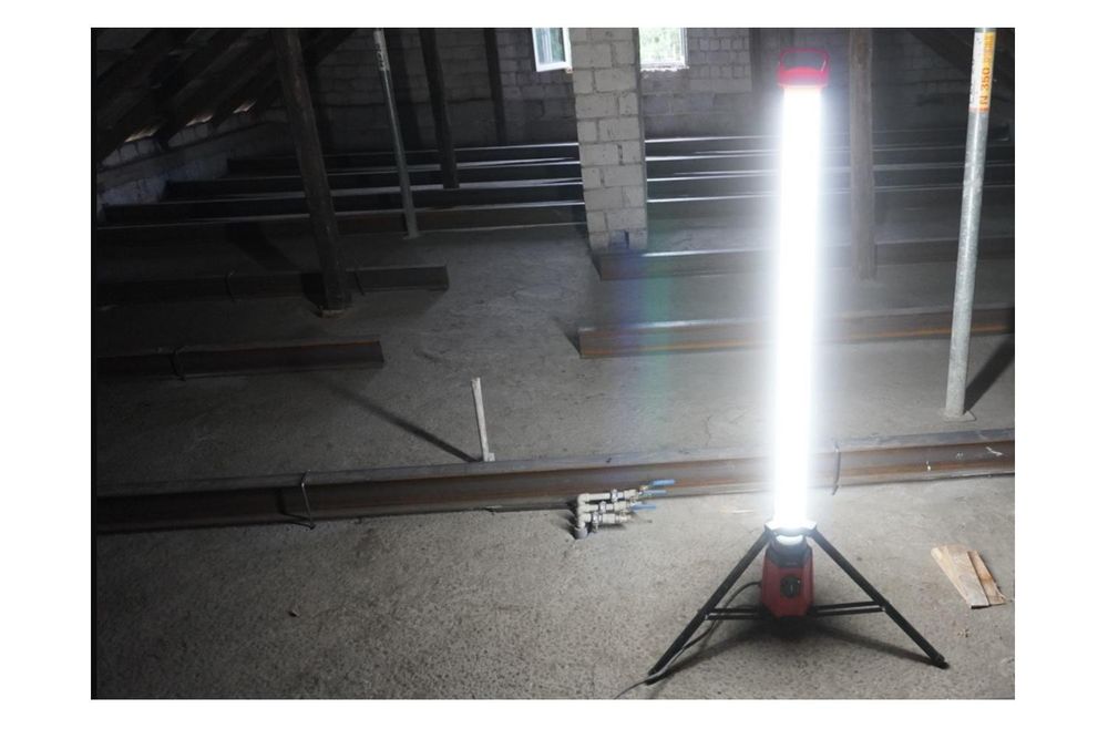 YATO LED Arbeitsscheinwerfer 100W Röhre 360°, 7500lm YT-08496