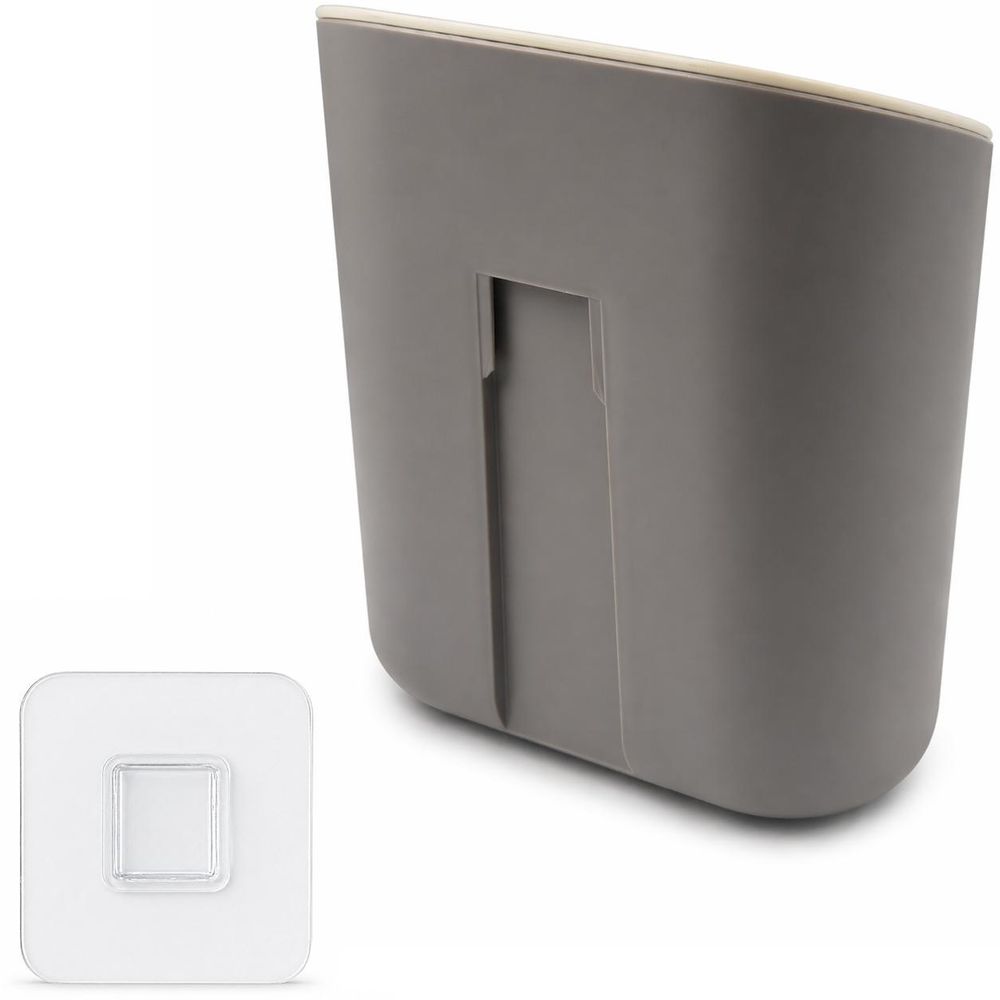 WELLHAUS Besteckabtropfer 17x12x12 cm grau Besteckhalter mit Wasserablauf