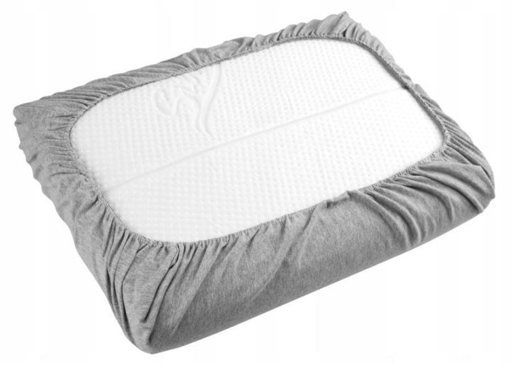 Povlak na ortopedický polštář, univerzální velikost, šedá barva, od Medi Sleep