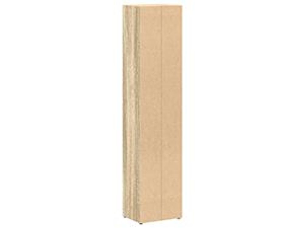 vidaXL Scaffali per CD 2 pezzi Rovere Sonoma 21x16x93,5 cm Materiale ligneo