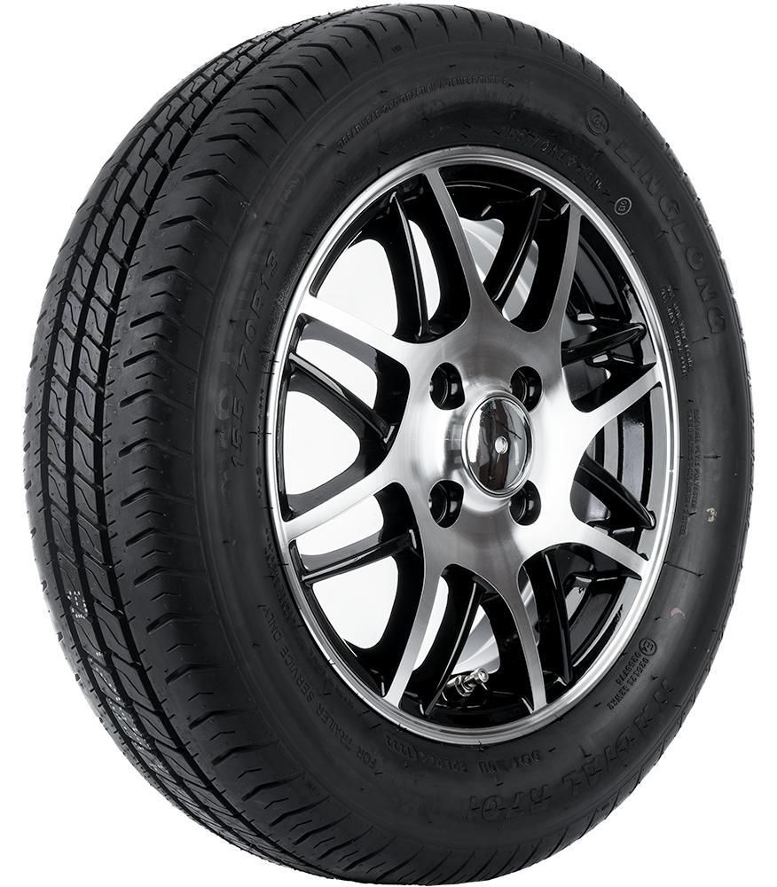UNITRAILER Anhängerrad 155/70 R13 mit Alufelge für leichte PKW-Anhänger
