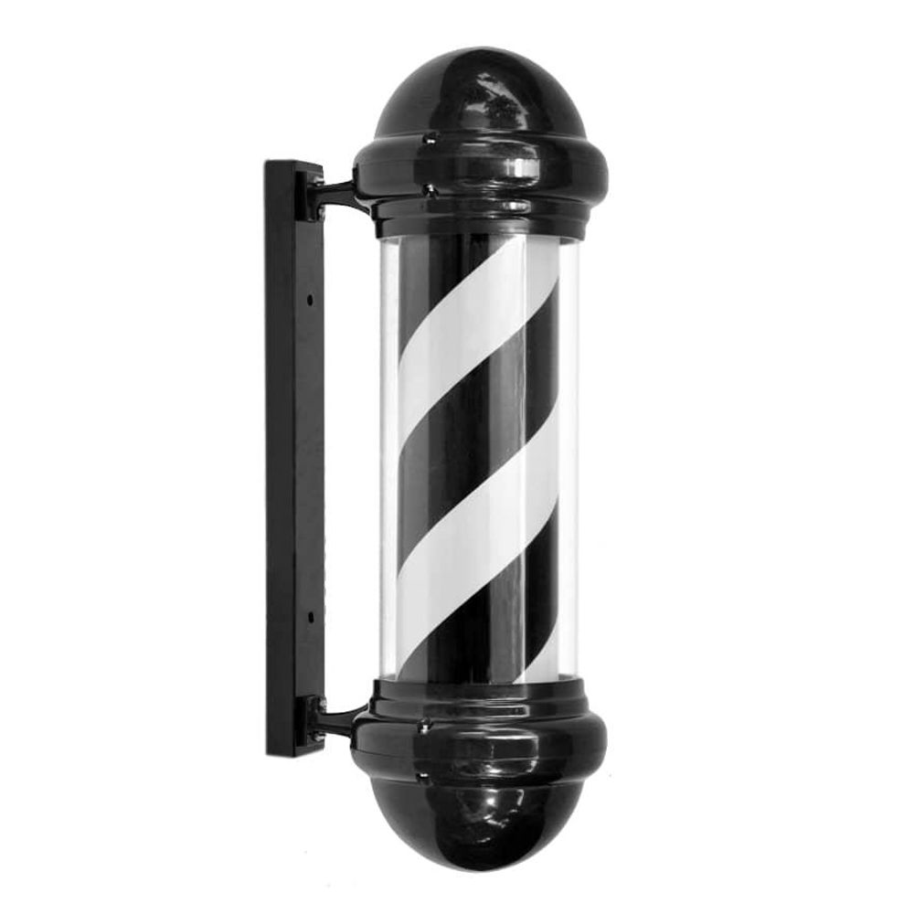 Plafon colonna lampada LED barbershop insegna pubblicitaria salone 124,5 cm