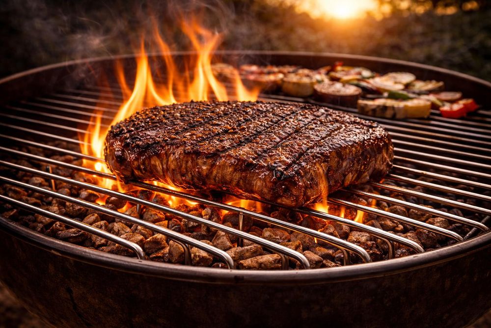 PINI Pellet di legno duro n. 2  BBQ 100% rovere 15 kg Pellet per barbecue, affumicatura e cottura a fumo