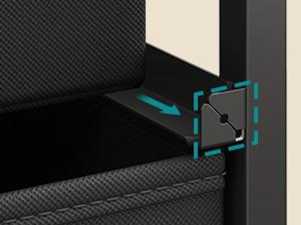 SONGMICS Bestelltisch mit Schublade, Nachtschrank mit Ablage, Nachttisch für Wohnzimmer, Schlafzimmer, Holz, braun