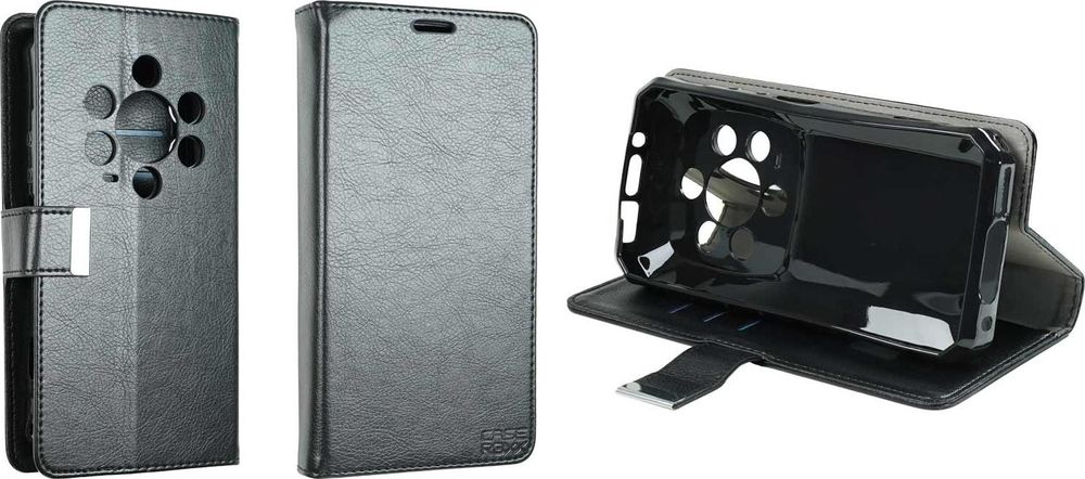 caseroxx Handy Hülle Tasche kompatibel mit Ulefone Armor 28 Ultra / Armor 28 Pro Bookstyle-Case Wallet Case