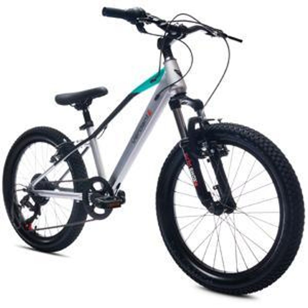 Kinderfahrrad Jungenfahrrad 20 Zoll Fahrradstoßdämpfer mit SHIMANO 6-Gang Verdant Juniper schwarz