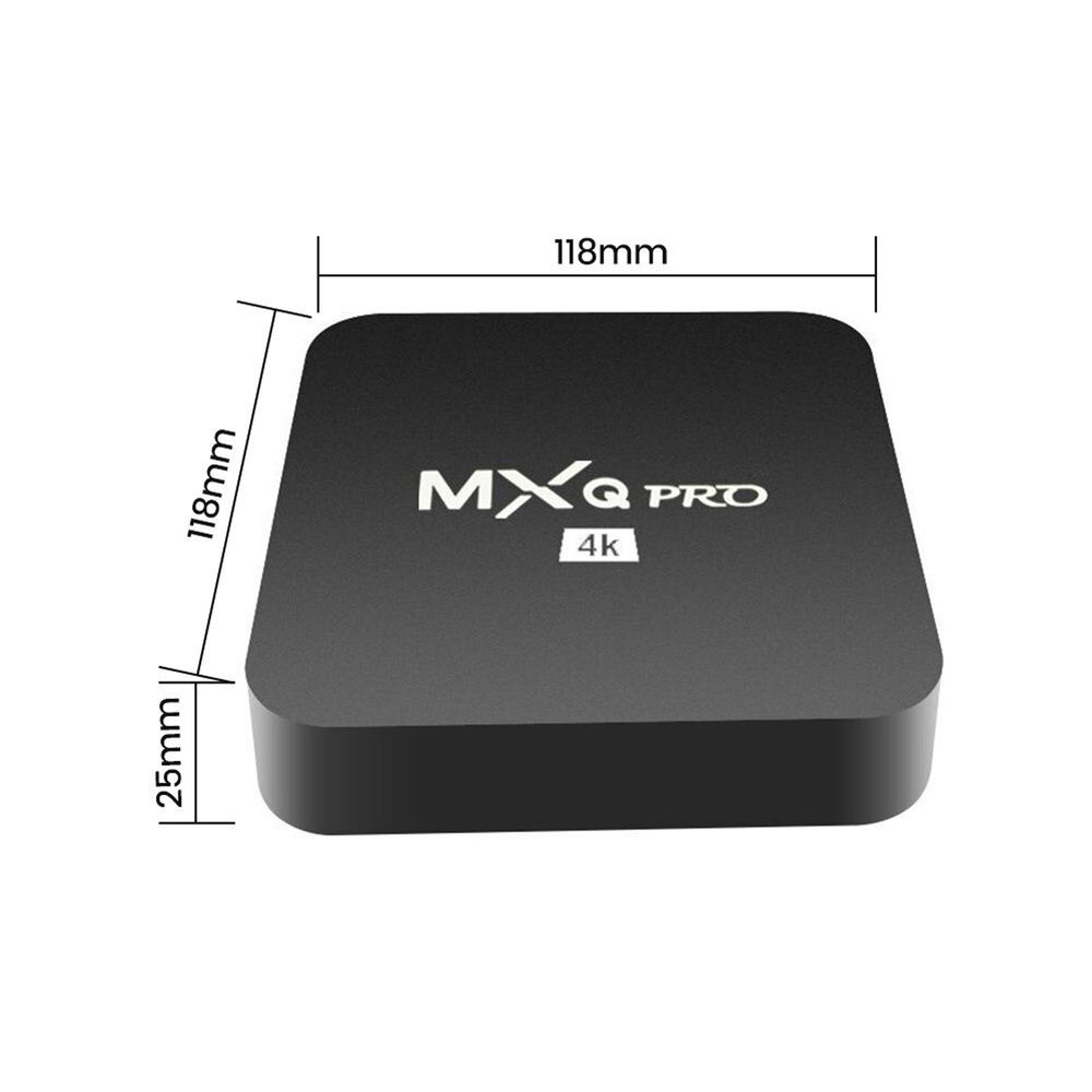 Tv Box Android Set 8GB Smart Media Player Quad Core Streaming Tv Set Top Box Android 4x1.5Ghz H.265 WiFi Ethernet Full HD HDMI mit TV Fernbedienung Retoo