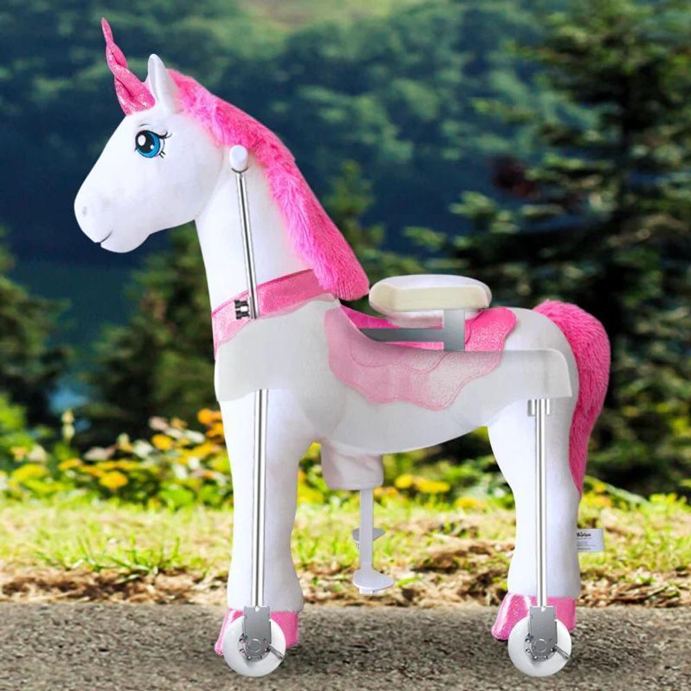 PonyCycle Modell E Reitpferd auf Rollen Reit Einhorn Pferd Reiten Spielzeug - E412