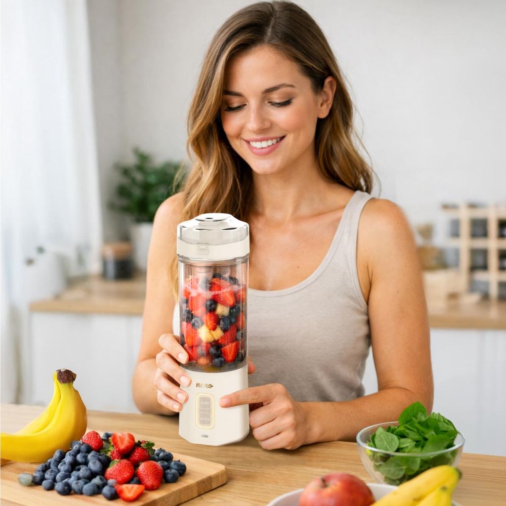 NENO Fresco – Kabelloser Standmixer mit 700 ml Behälter
