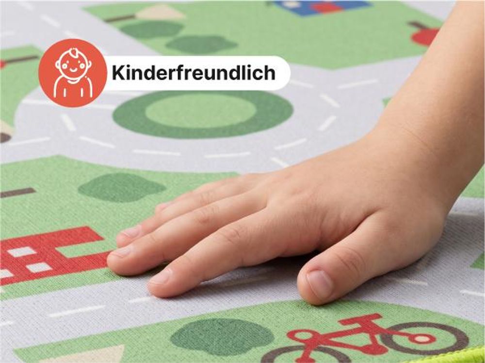 Tapiso Kinderteppich SNOOKI farbig, pflegeleicht, rutschfest, für Kinderzimmer 180 x 250 cm