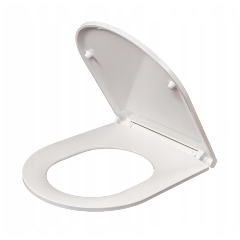 AQUA for you | Wand-WC - LAVITA Arctic – spülrandloses Hänge-WC - 53 cm - Weiß - mit WC-Sitz, Absenkautomatik, Quick-Release, WC-Schüssel