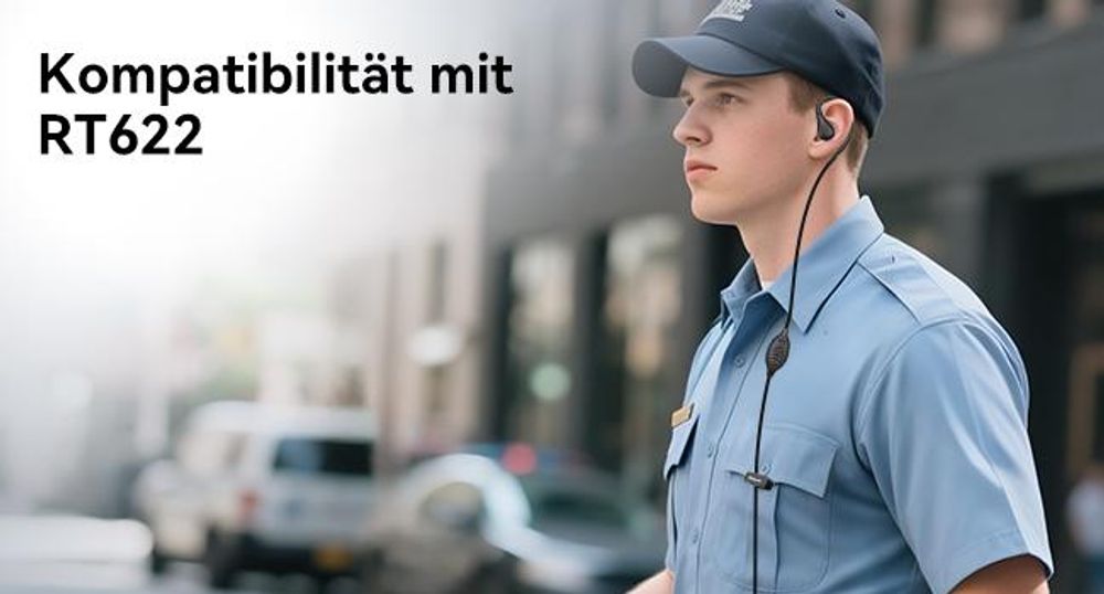 Retevis H777 Funkgeräte, PMR446 Funkgeräte Set Professionell, mit 10-Fach Ladegerät, mit Headset, USB-C, Handfunkgerät für Gewerbe Sicherheit Schule