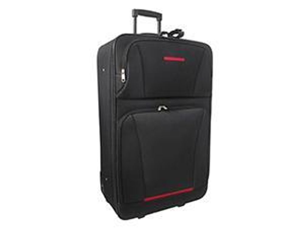 vidaXL Set de voyage Set de valises 5 pièces noir