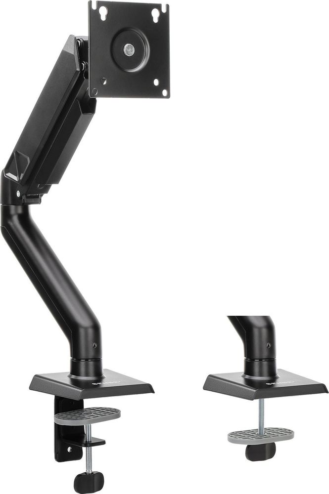 SENSE7 HANG Monitorhalterung 1 Monitor Monitorarm 17-32 Zoll - Gasdruckfeder Höhenverstellbar VESA 75x100 cm 360° Drehbar Tischhalterung Ergonomisch
