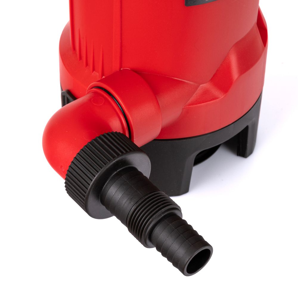 LEHMANN Garten Tauchpumpe mit Integriertem Schwimmer 750W, 20000 l/h, Ø35 mm Partikel